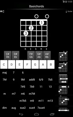 Basichords android App screenshot 4